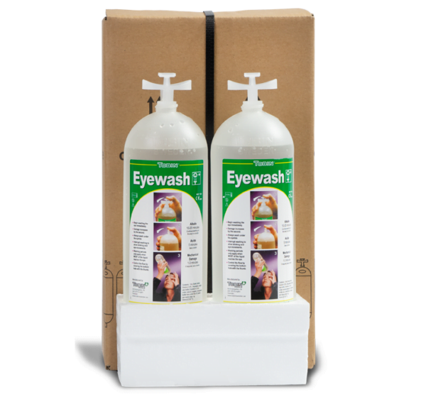 TOB126: REPLACEMENT 2 X 1000ML BOTTLES, SALINE EYEWASH SOLUTION