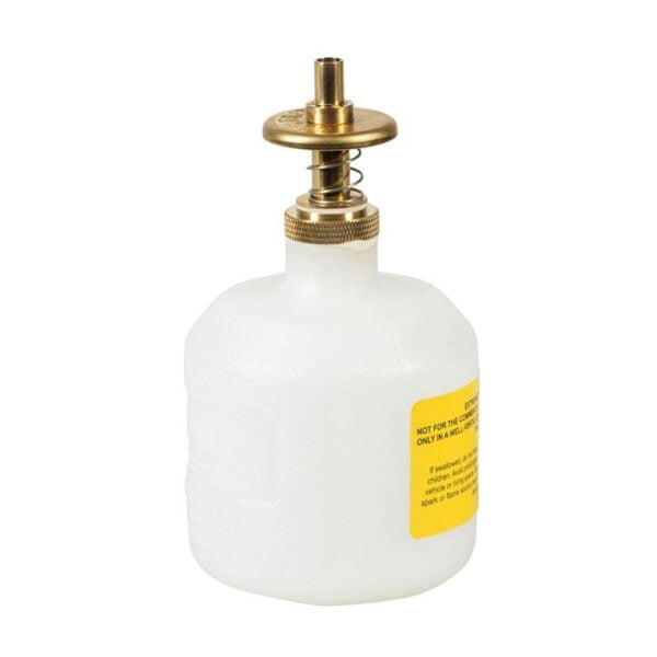 J-14005 (CLEAR) - 0.24L POLYETHYLENE DISPENSER CAN 79MM OD X 140MM H X 1KG, SPOUT ID 6MM