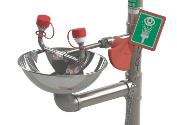 H-D5017 - COMBINATION SAFETY SHOWER AND EYE/FACE WASH (STAINLESS STEEL 304) - Image 2