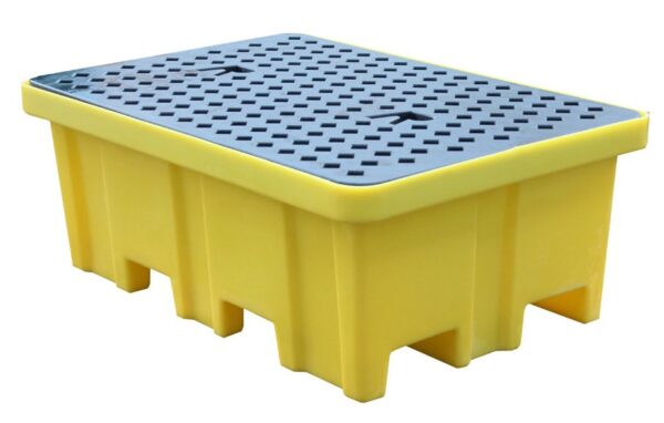 TSSBP2FW - 4-WAY 2-DRUM SPILL PALLET