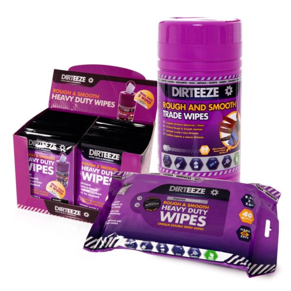 DIRTEEZE - ROUGH & SMOOTH WET TRADE WIPES - Image 2