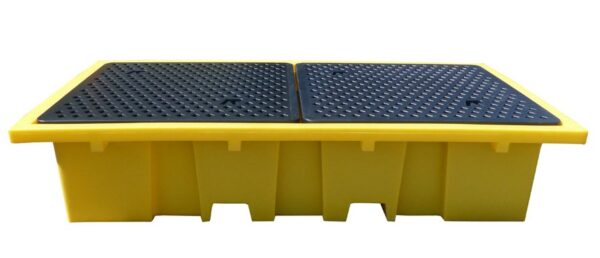 TSSBB2 - DUAL IBC SPILL CONTAINMENT UNIT WITH GRATE