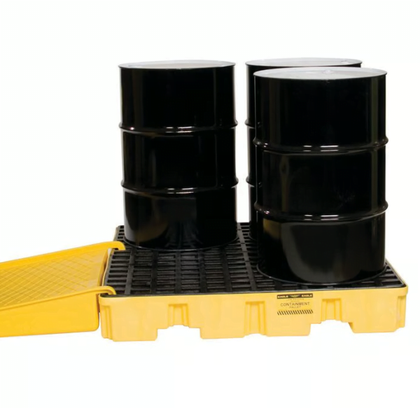 EAGLE 1689 - POLY SPILL PALLET RAMP, YELLOW  **(10 PCS EX-STOCK)** SGD $250.70/EA INCL. GST - Image 2